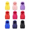 Children's Down Cotton Vest Autumn and Winter Medium and Large Boys and Girls Hooded Vest
