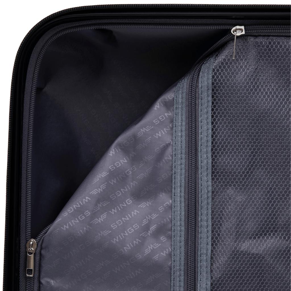 Wings Cockatiel Medium Suitcase Polypropylene 24" Black