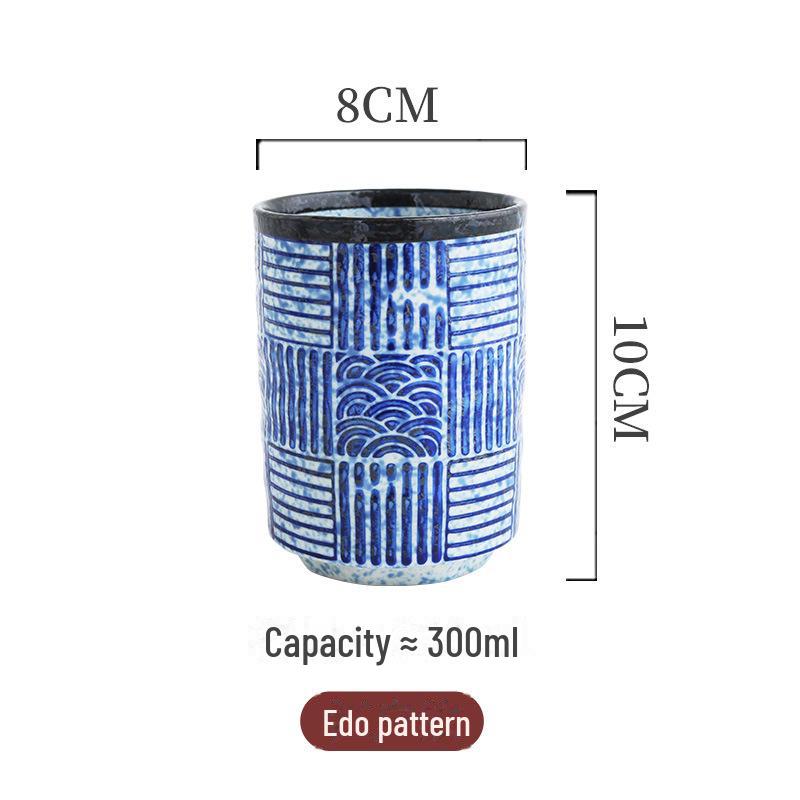 Керамическая чашка для чая и суши в японском стиле в стиле ретро