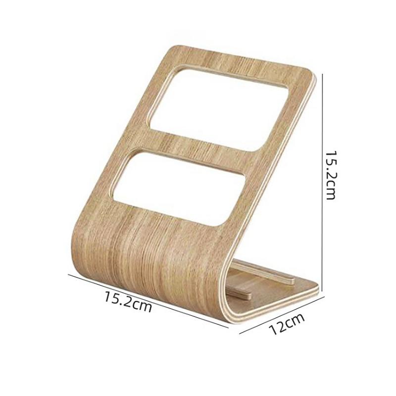 Органайзер Подставка для дома Гостиная Офисные принадлежности Держатель пульта дистанционного управления для телевизора Стеллаж для хранения Контейнер для мобильного телефона Настольный деревянный Sun