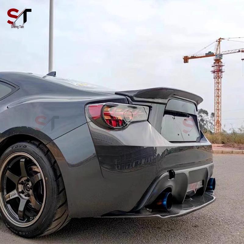Задний спойлер-«утиный хвост» в стиле TRD из углеродного волокна для Toyota GT86/Subaru BRZ – Стабилизатор-губа на багажник