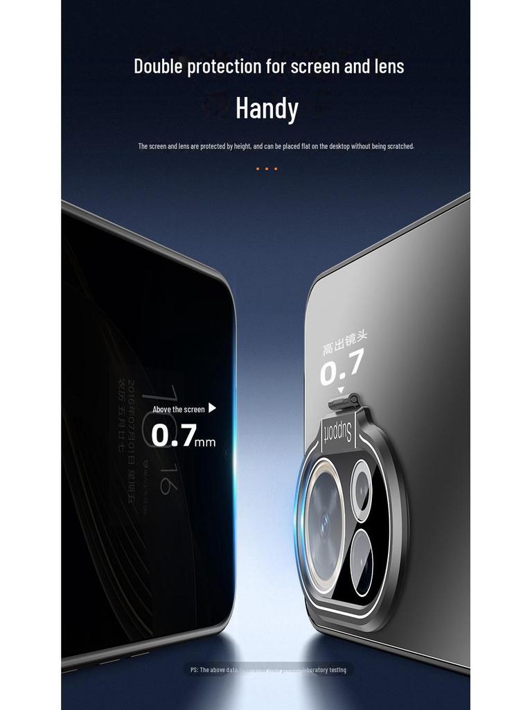 Чехол с полным покрытием объектива и защитой от падений с кронштейном для Huawei Nova13/Nova13Pro/Nova12Pro