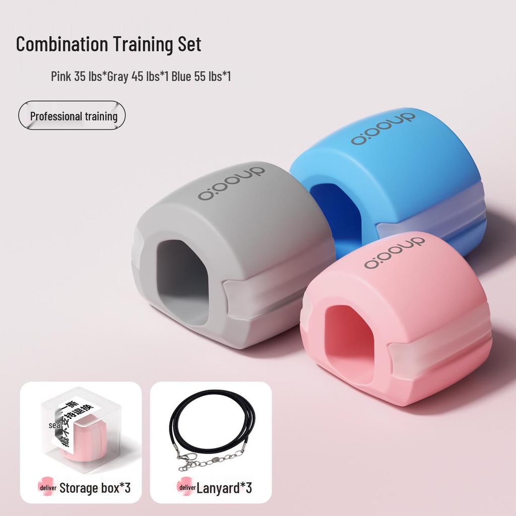 Silicone Jaw Exerciser & Face Shaping Muscle Trainer