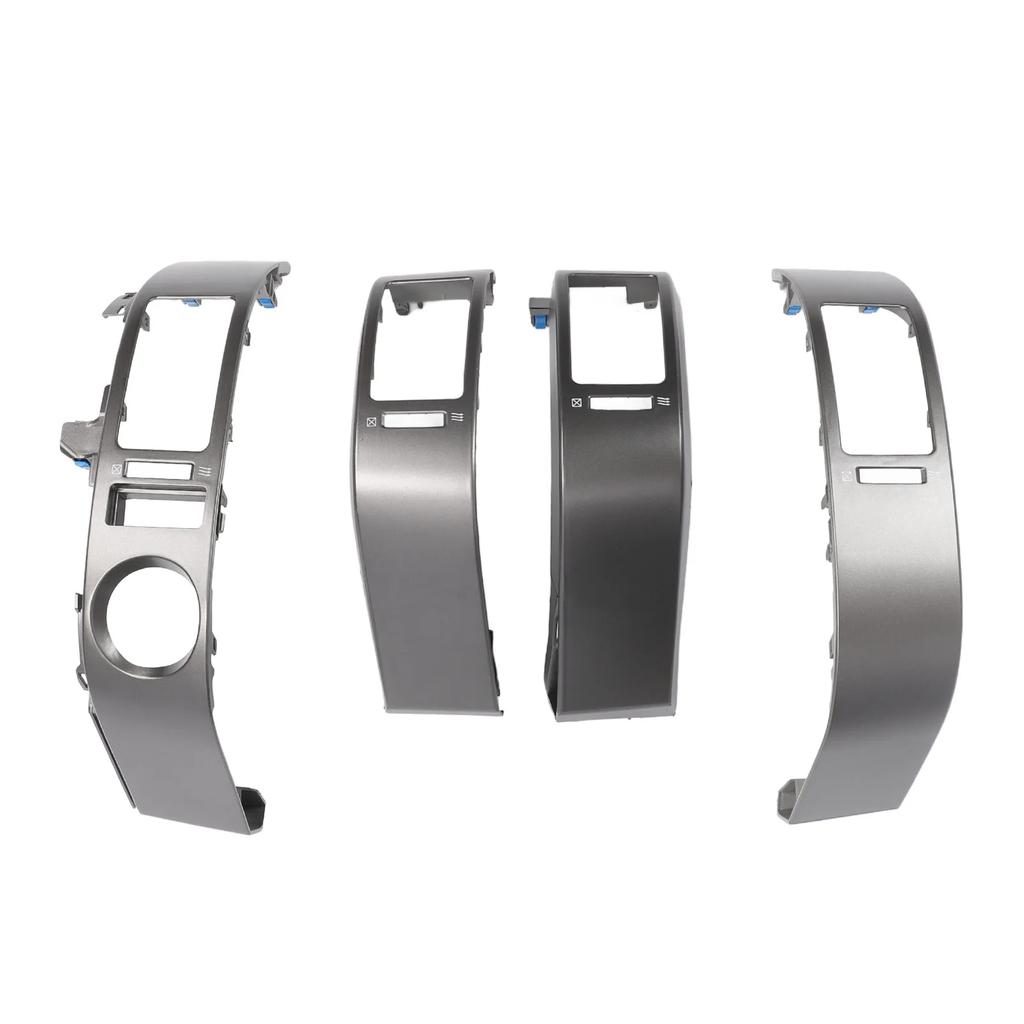 4 шт. Панель воздуховода центральной консоли 55670 47060 Левая Правая Автомобильная панель воздуховода кондиционера Крышка Отделка Декоративная накладка для Toyota Prius 2004–2009