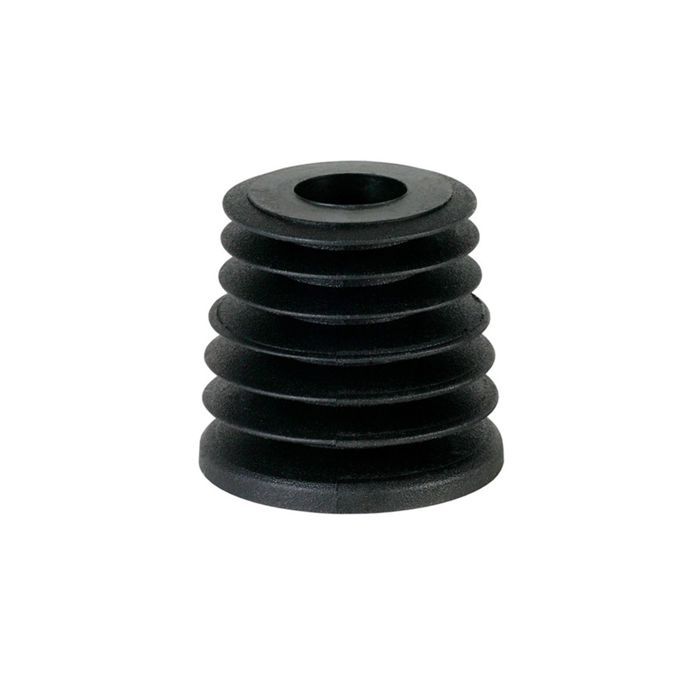 Bouchon à lamelles - ICH-ZAPFE - 20/27x30 mm - Noir - Pour bouteilles 1,5–2 L - Plastique durable