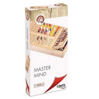 Игра-головоломка Master Mind деревянная игра Монтессори