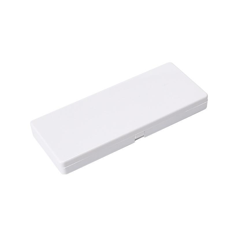 24 ячейки Пустой кейс-палитра для нейл-арта Двухслойный Черный Розовый Белый Маникюрный поднос для рисования Держатель Инструменты для ногтей