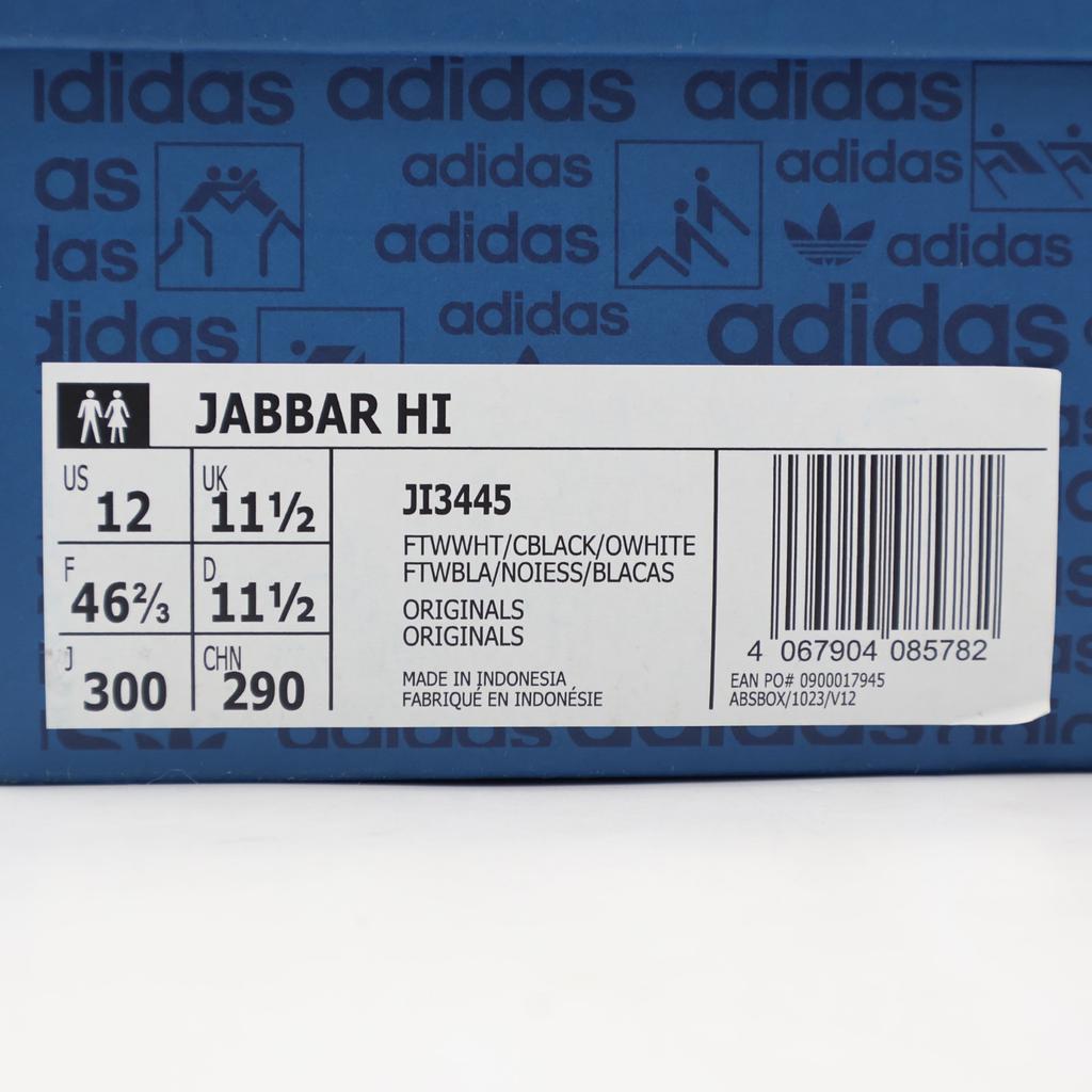 JI3445 adidas Originals Jabbar Hi Обувь Белый Черный (Мужской)