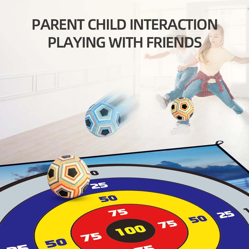 Children's Indoor Football Training Shooting Target, Parent-child Boys Throwing Toy Gift