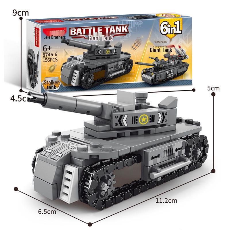 Совместимая Инженерная Модель Пожарного Робота-Машины - Образовательная Сборная Игрушка с Конструктором