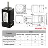 Nema 11 Integrated Stepper Motor 3-in-1 Motor Driver Encoder Closed Loop Stepper Motor 1.5A 12-40VDC for CNC 3D Printer