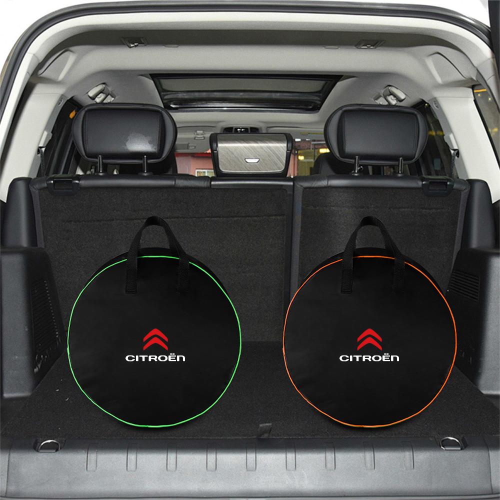 Large Capacity Storage Bag Car Charger Round Storage Bags Tool Carry Bag For Citroen C4 C3 C5 C1 Berlingo Celysee Cactus Picasso