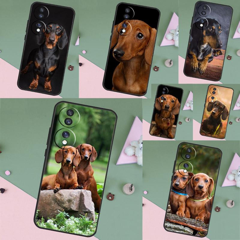 Dachshund Dog Case For Honor Magic 7 5 6 8 Lite Honor 400 200 Pro 50 70 90 X8c X9a X9b X9c X9d Win RT Cover