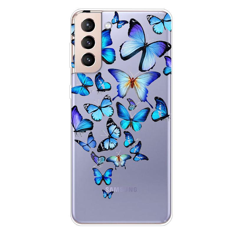 Чехол для Samsung S21 FE ТПУ Силиконовый Мягкий Прозрачный Чехол для Samsung Galaxy S 21 / S21 Plus 5G Обложка S21 Ultra FE Прозрачный Чехол