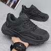 Fashion 2024 Summer Men's Sneakers Fashion Laceup Thick Sole Men Casual Sport Mesh Walk Breathable Comfortable Running Shoes Male