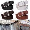 Fashion Wild Skirt Vintage Square Buckle Waistband Ladies Dress Belts Pants Bands PU Leather Belt