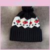 Red Cherry Knit Hat For Women Winter Warmth And Fashion Accessory