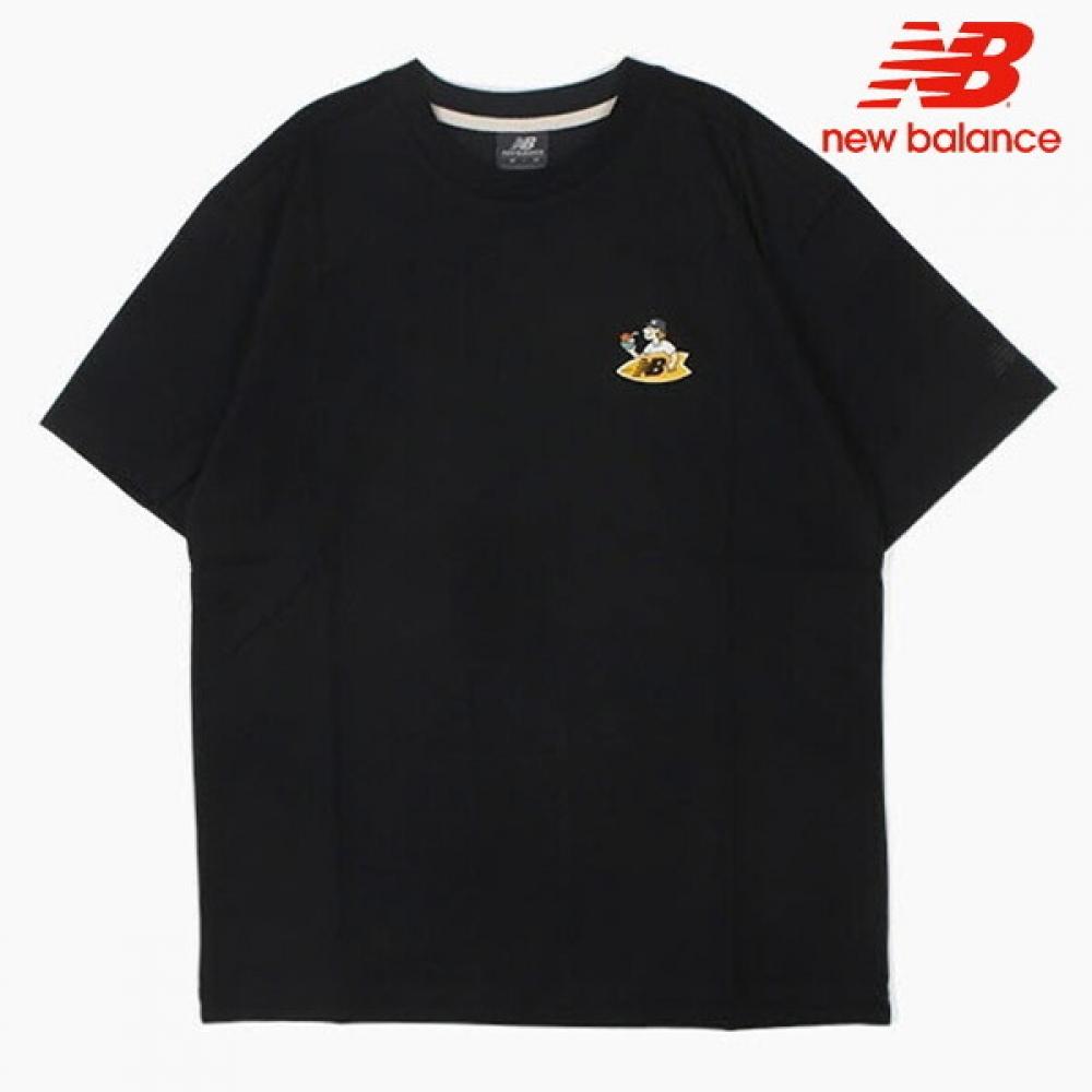 New Balance Футболка с коротким рукавом Uni Nb Board Shop, полуоверфит Nbnefco243 19, футболка с коротким рукавом
