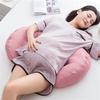 Cozy Nursing Cushion Soft Lumbar Belly Support Cotton Stuffed Abdomen Waist Protection Maternity Pillow for Pregnant Women