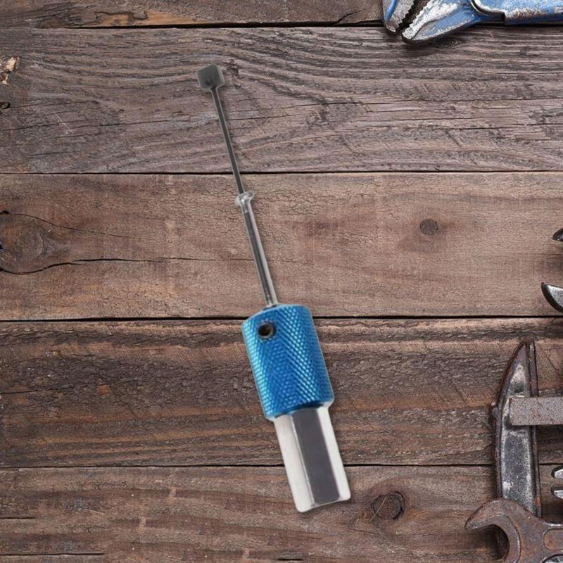 Инструмент для ремонта дверного замка, набор отмычек, инструмент для домашнего ремонта, съемник дискового замка с длинной ручкой для аксессуаров техника по ремонту