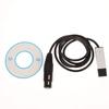 Кабель-адаптер интерфейса USB-DMX для сценического дискотечного света с движущейся головой, кабель для преобразования сигнала контроллера ПК