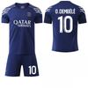 2024-25 Баолань №. 7 Mbabpe 10 Dembele Комплект футбольной формы 30 Paris Три выездных игры
