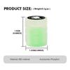 CXUX8 Luminous Tire Valve Caps Dustproof Tyre Valve Stem Fluorescent Night Glowing Car Decor For Skoda octavia a5 a4 mk1 2 fabia