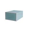 1PC Foldable Clear Shoes Storage Box Plastic Stackable Shoe Organizer