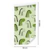 Dinosaurs and nature wallpaper for living room and bedroom 50x1000