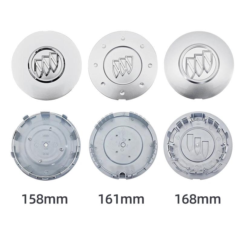 158mm 161mm 168mm 4 pieces Wheel Center Hub Cover Caps Accessories For Buick Regal GL8 Auto Tire Emblem Car Styling