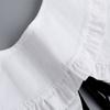 Petal False Collar Lace Up Detachable Shirt Vintage Lapel Fake Collar