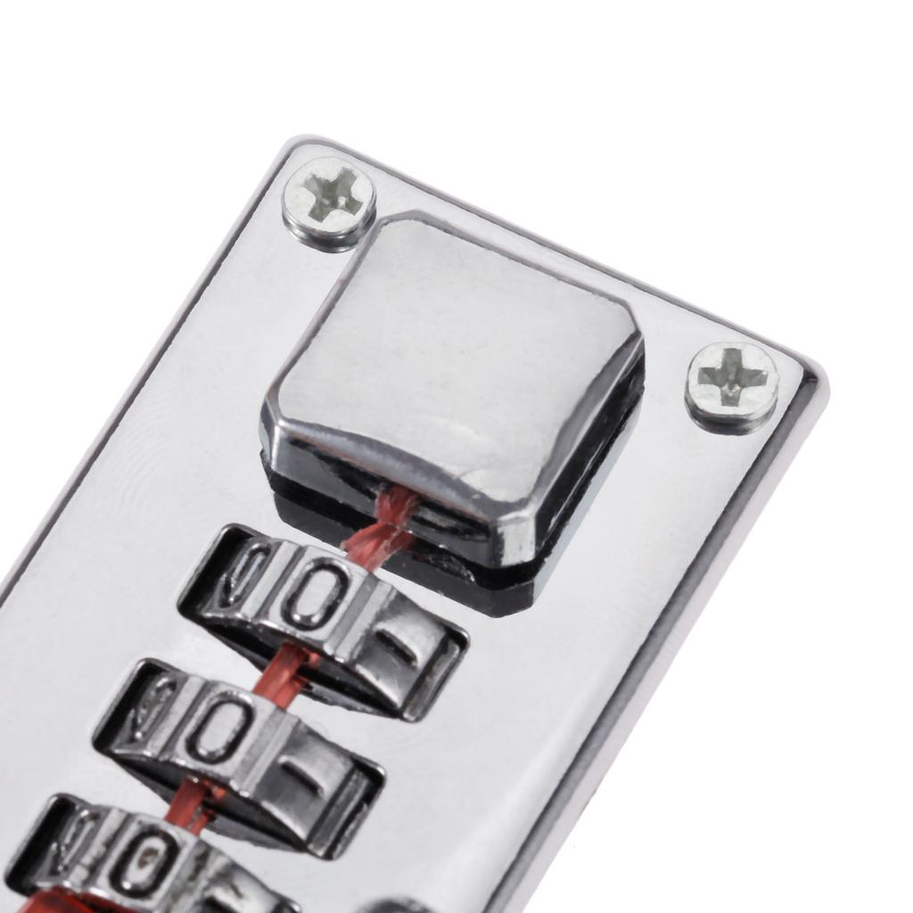 1kit Password Lock Latch Silver Coded Lock 65mm*29mm Retro Vintage Jewelry Wooden Box Gift Case Luggage Suitcase Chest Hardware