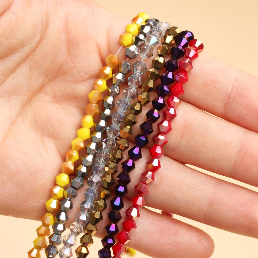 1 нить AB заостренные бусины, изготовление 4 мм однотонных модных бриллиантовых бусин, аксессуары ручной работы для ювелирных изделий в подарок