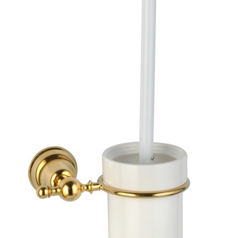 Gold Chrome Plated American Style Towel Rack Set - Retro Bathroom Accessories