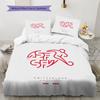 Switzerland national football Pattern Bedding Home Decoration Birthday Gift (1 * duvet cover + 2 * pillowcase, without core),fan merchandise.