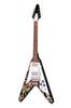 by Gibson Custom Jimi Hendrix Flying V Ebony Jimi Hendrix Epiphone/Inspired "Love Drops"