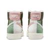 Nike Blazer Mid 77 LX Next Nature Toasty - Масляно-зеленые женские кроссовки Sail DO7445-311