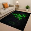 Классическая игра Логотип Razer Snake Игровая Гостиная Нескользящий Ковер Мягкий Ковер для Спальни Игровой Комнаты Дивана, Домашний Декор Придверный Коврик