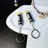 Cartoon Mini Torch Keychain \Rechargeable Light Plastic Game*Model\Toys Backpack-Decorative Pendant. Children'S Toys Gifts!!