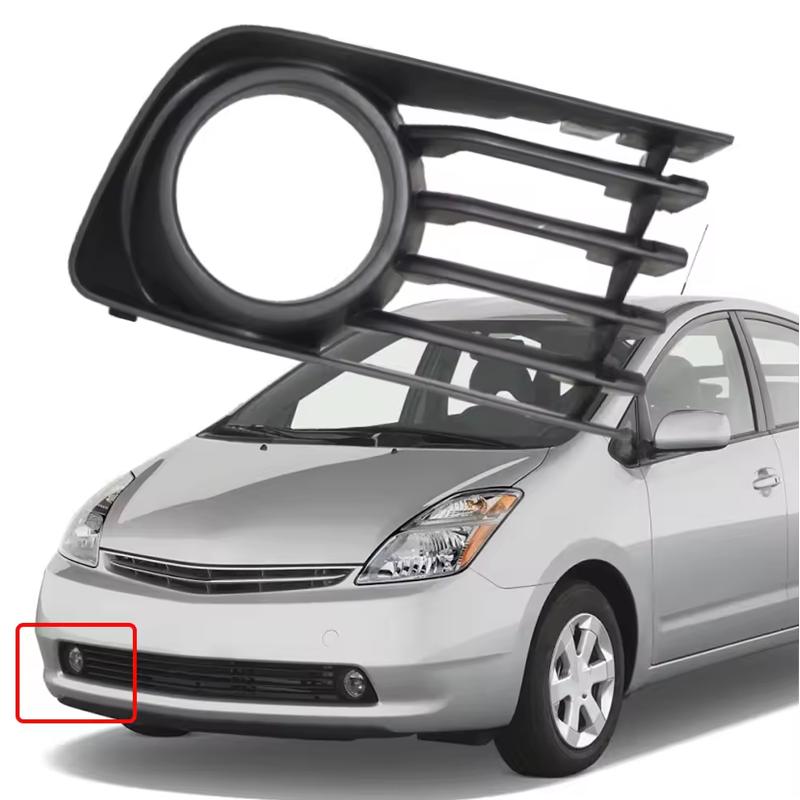 Накладка решетки противотуманной фары переднего бампера для Toyota Prius NHW20 2004 2005 2006 2007 2008 2009 53113-47030 53112-47030