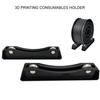 3D Printer Filament Spool Holder Curved Groove Smooth Sliding Filament Mount Rack Bracket PLA Filament Holding Stand