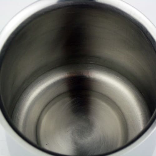 Nagao Round Rice Paddle Stand, Water Container, Rice Paddle Holder, Stainless Steel, Dishwasher Safe