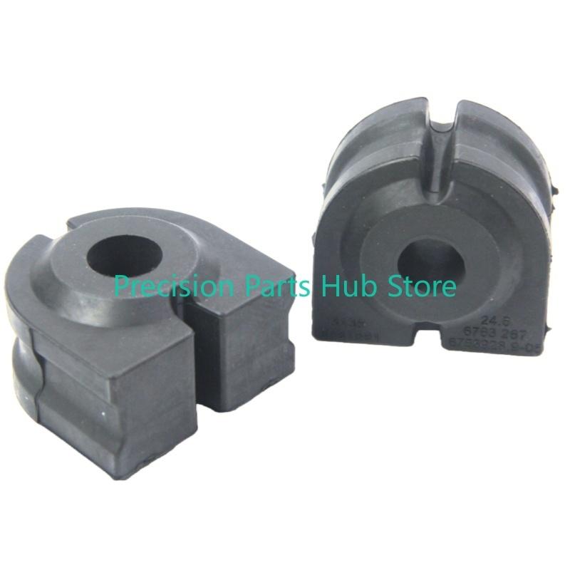 OEM 31356761591 2PC Car Accessories Stabilizer Mount For BMW 5 6 7 Series E60 E61 E65 E66 Axle Stabilizer Sway Bar Bushing