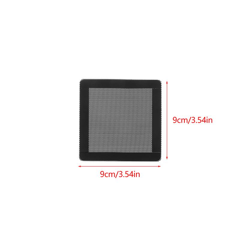 Dust Filter For Computer Cooler Fan Anti Dust Net Cover Dust Filter Mesh Net Magnetic Frame Pc Chassis Cooling Fan Dust Filter