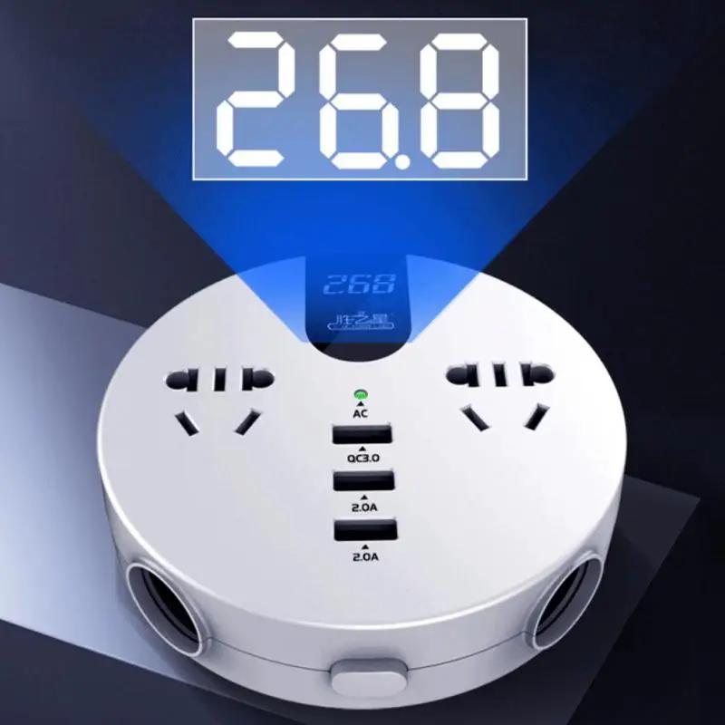 Инвертор 150 Вт с чистой синусоидой 12 В в 220 В 110 В Преобразователь тока Европа Кемпер ЕС США 300 Вт Автомобильная розетка Автомобильные инверторы