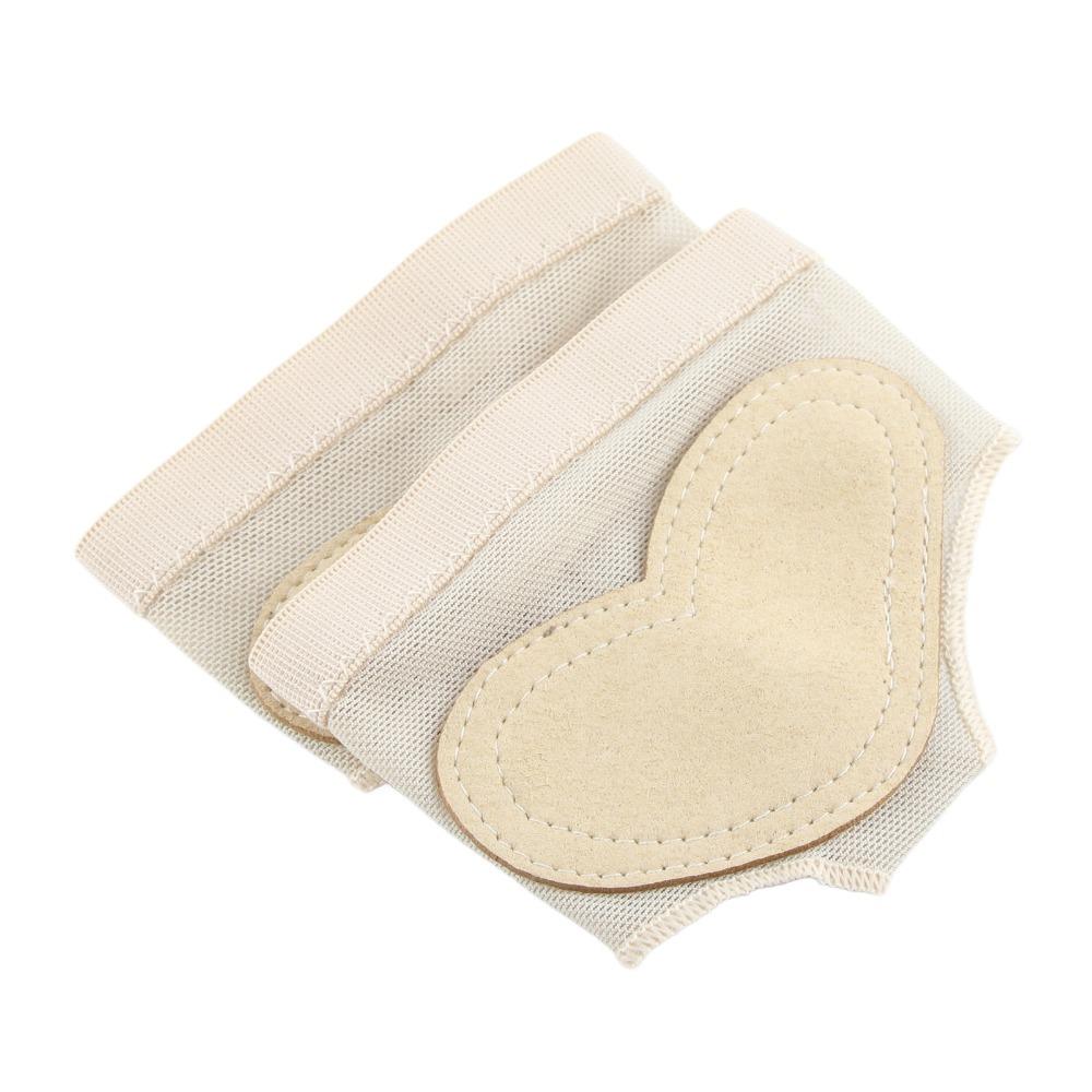 4pcs Breathable Material Foot Thongs Soft Wear Resistant Half Sole Dance Shoe Barefoot Performance