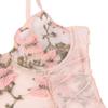 Ladies Hollow Out Floral Sexy Women Lingerie Lace Bra and Panties Plus Size Bra Set