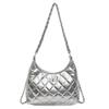 Rhombus chain bag women's spring and summer 2025 new fashion niche shoulder messenger bag high-end bucket bag