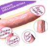 Унисекс Носимые Кожаные Брюки с Реалистичным Дильдо для Пар - Кроссдрессерные Стринги Нижнее Белье