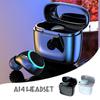 Новинка 2021 года, беспроводная внутриканальная Bluetooth-гарнитура A14 TWS-5.0 со светодиодной подсветкой и шумоподавлением
